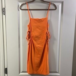 Zara Orange Mini Dress